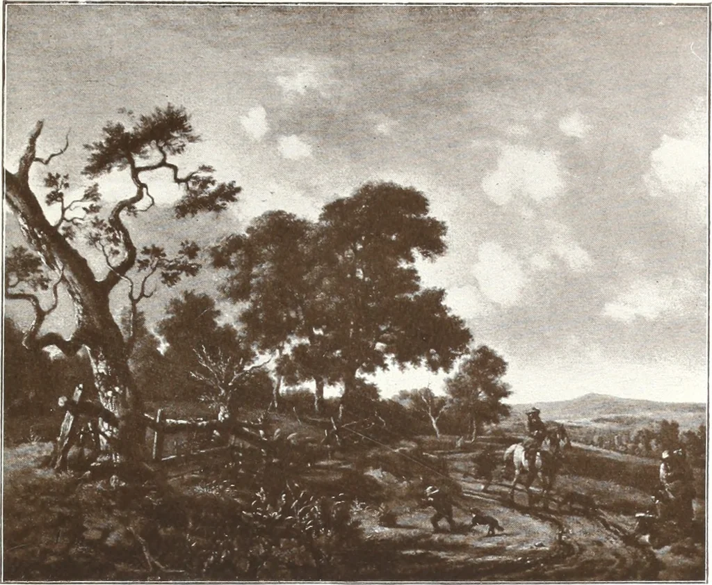 An illustration from Illustrated catalogue of 300 paintings by old masters of the Dutch, Flemish, Italian, French and English schools : being some of the part principal pictures which have at various times formed part of the Sedelmeyer Gallery, 1898, leaf 280