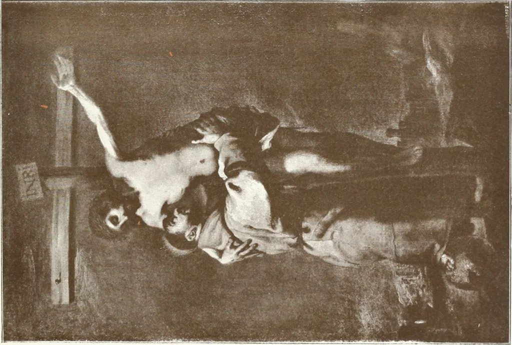 An illustration from Illustrated catalogue of 300 paintings by old masters of the Dutch, Flemish, Italian, French and English schools : being some of the part principal pictures which have at various times formed part of the Sedelmeyer Gallery, 1898, leaf 306