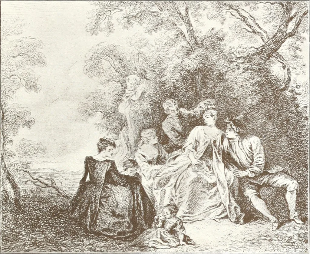 An illustration from Illustrated catalogue of 300 paintings by old masters of the Dutch, Flemish, Italian, French and English schools : being some of the part principal pictures which have at various times formed part of the Sedelmeyer Gallery, 1898, leaf 334