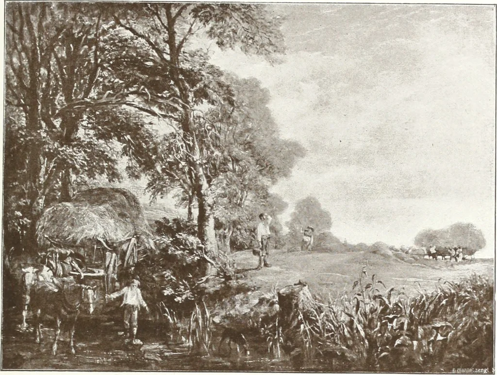 An illustration from Illustrated catalogue of 300 paintings by old masters of the Dutch, Flemish, Italian, French and English schools : being some of the part principal pictures which have at various times formed part of the Sedelmeyer Gallery, 1898, leaf 340