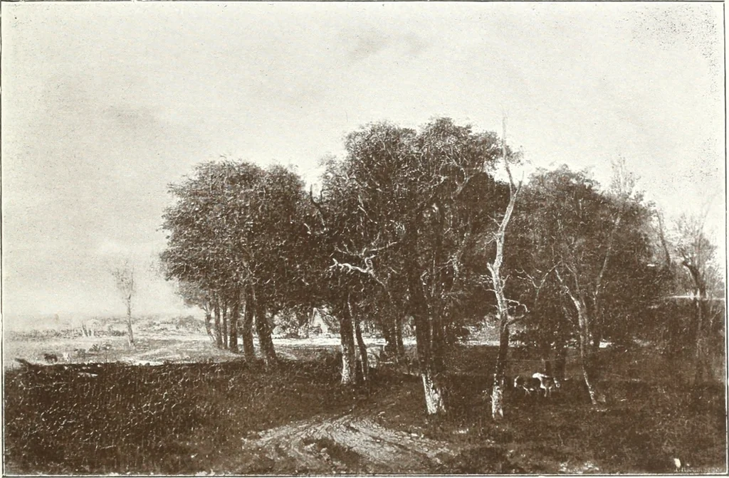 An illustration from Illustrated catalogue of 300 paintings by old masters of the Dutch, Flemish, Italian, French and English schools : being some of the part principal pictures which have at various times formed part of the Sedelmeyer Gallery, 1898, leaf 342