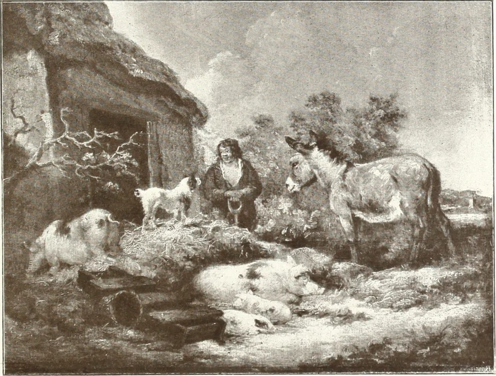 An illustration from Illustrated catalogue of 300 paintings by old masters of the Dutch, Flemish, Italian, French and English schools : being some of the part principal pictures which have at various times formed part of the Sedelmeyer Gallery, 1898, leaf 352