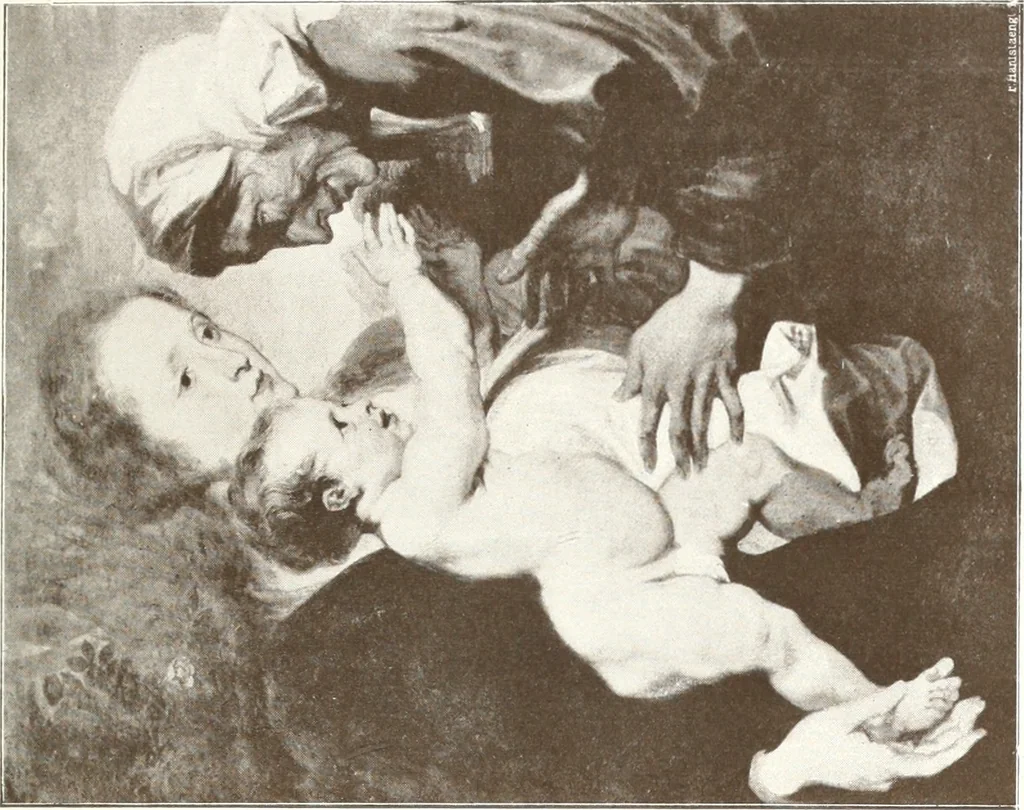 An illustration from Illustrated catalogue of 300 paintings by old masters of the Dutch, Flemish, Italian, French and English schools : being some of the part principal pictures which have at various times formed part of the Sedelmeyer Gallery, 1898, leaf 42