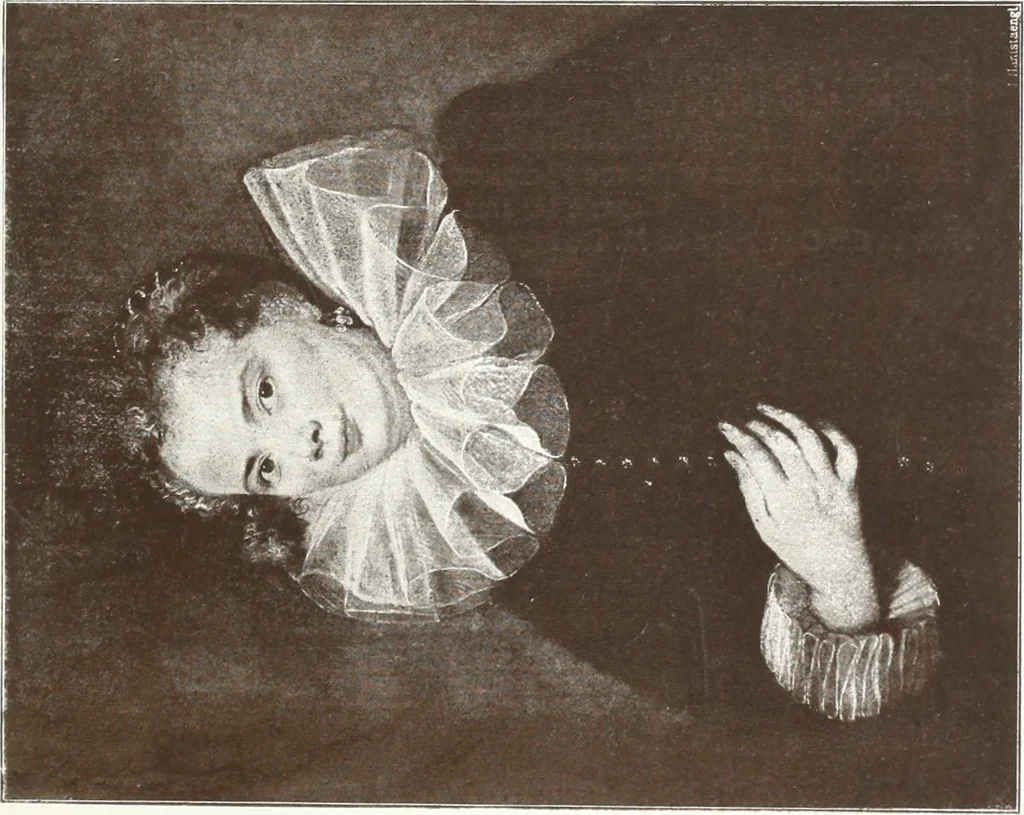 An illustration from Illustrated catalogue of 300 paintings by old masters of the Dutch, Flemish, Italian, French and English schools : being some of the part principal pictures which have at various times formed part of the Sedelmeyer Gallery, 1898, leaf 44