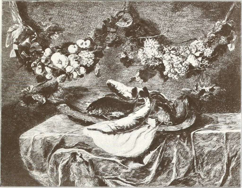 An illustration from Illustrated catalogue of 300 paintings by old masters of the Dutch, Flemish, Italian, French and English schools : being some of the part principal pictures which have at various times formed part of the Sedelmeyer Gallery, 1898, leaf 52