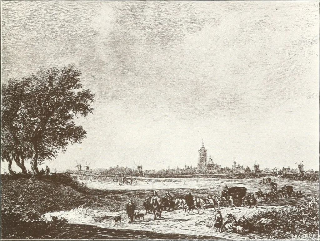 An illustration from Illustrated catalogue of 300 paintings by old masters of the Dutch, Flemish, Italian, French and English schools : being some of the part principal pictures which have at various times formed part of the Sedelmeyer Gallery, 1898, leaf 54