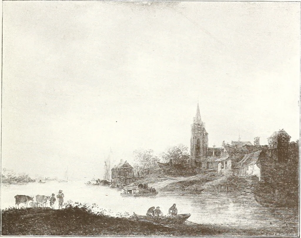 An illustration from Illustrated catalogue of 300 paintings by old masters of the Dutch, Flemish, Italian, French and English schools : being some of the part principal pictures which have at various times formed part of the Sedelmeyer Gallery, 1898, leaf 56