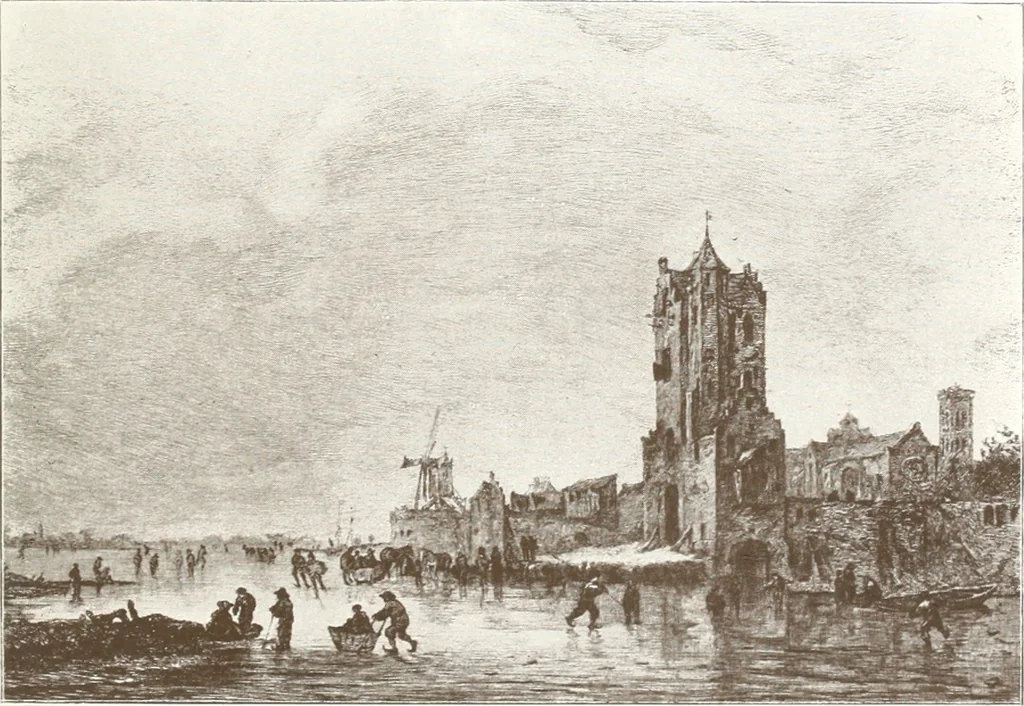 An illustration from Illustrated catalogue of 300 paintings by old masters of the Dutch, Flemish, Italian, French and English schools : being some of the part principal pictures which have at various times formed part of the Sedelmeyer Gallery, 1898, leaf 62