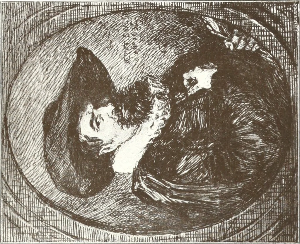An illustration from Illustrated catalogue of 300 paintings by old masters of the Dutch, Flemish, Italian, French and English schools : being some of the part principal pictures which have at various times formed part of the Sedelmeyer Gallery, 1898, leaf 68