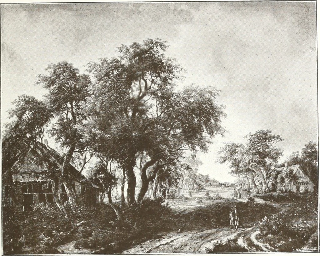 An illustration from Illustrated catalogue of 300 paintings by old masters of the Dutch, Flemish, Italian, French and English schools : being some of the part principal pictures which have at various times formed part of the Sedelmeyer Gallery, 1898, leaf 80