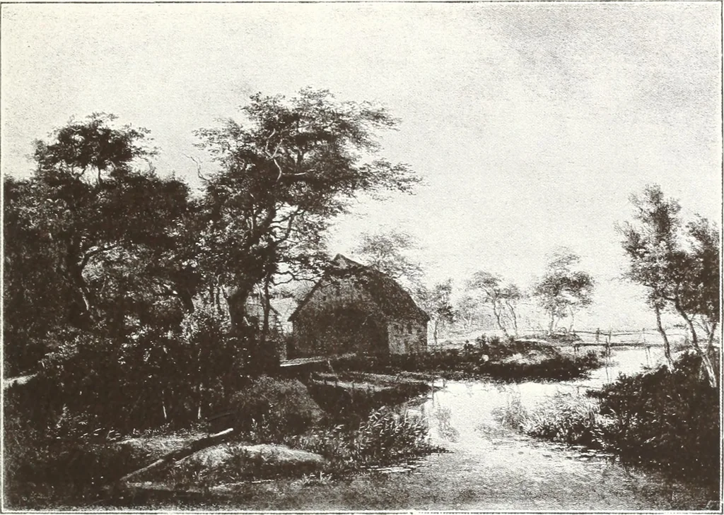 An illustration from Illustrated catalogue of 300 paintings by old masters of the Dutch, Flemish, Italian, French and English schools : being some of the part principal pictures which have at various times formed part of the Sedelmeyer Gallery, 1898, leaf 94