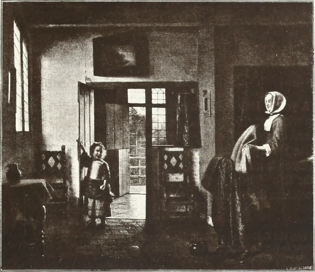 An illustration from Illustrated catalogue of 300 paintings by old masters of the Dutch, Flemish, Italian, French and English schools : being some of the part principal pictures which have at various times formed part of the Sedelmeyer Gallery, 1898, leaf 98