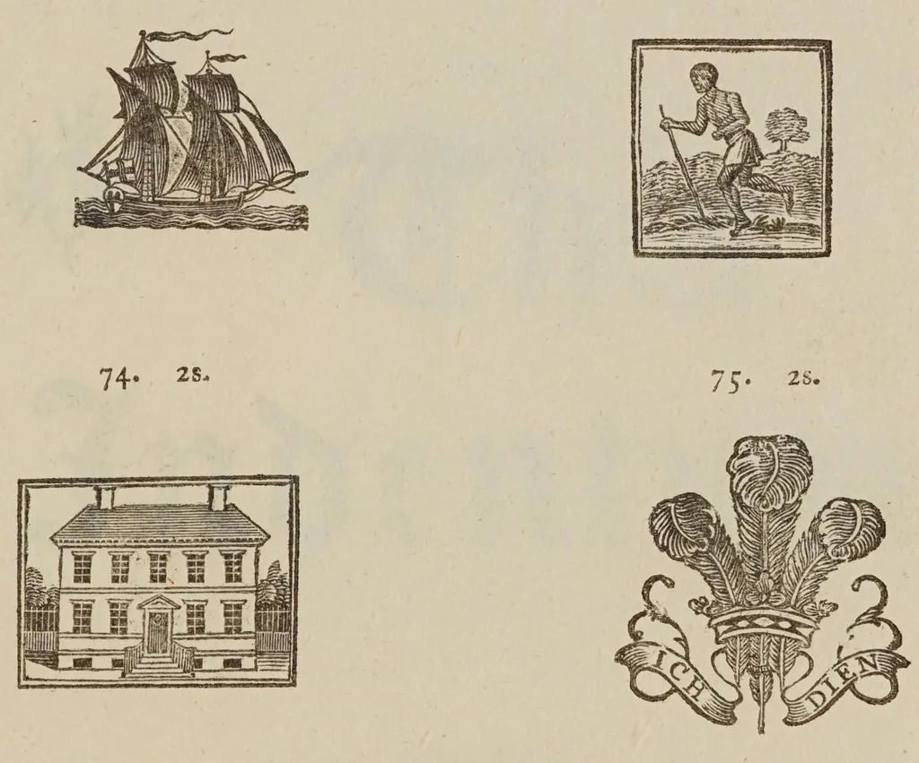 An illustration from A specimen of printing types, by Fry and Steele, letter-founders to the prince of Wales, Type-Street, 1794, leaf 243