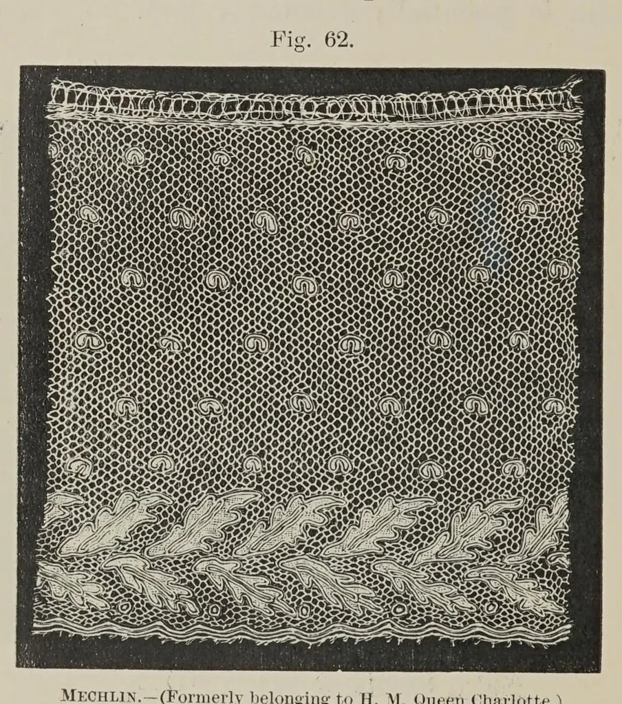 An illustration from History of lace, 1902, leaf 228
