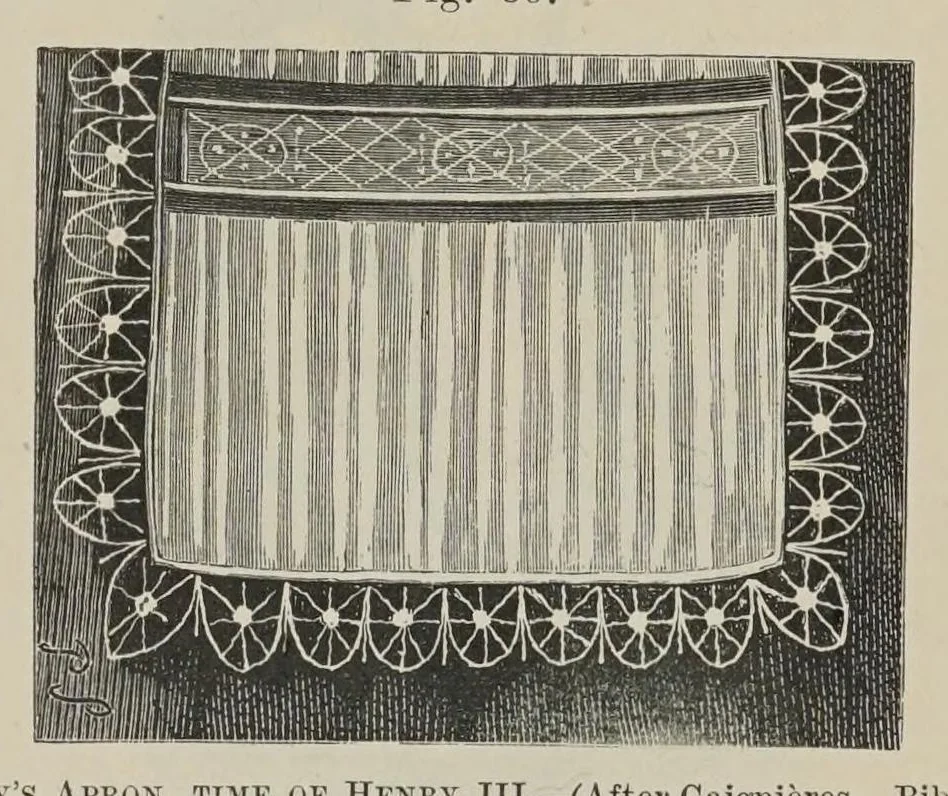 An illustration from History of lace, 1902, leaf 260