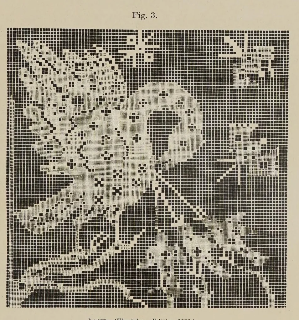An illustration from History of lace, 1902, leaf 47
