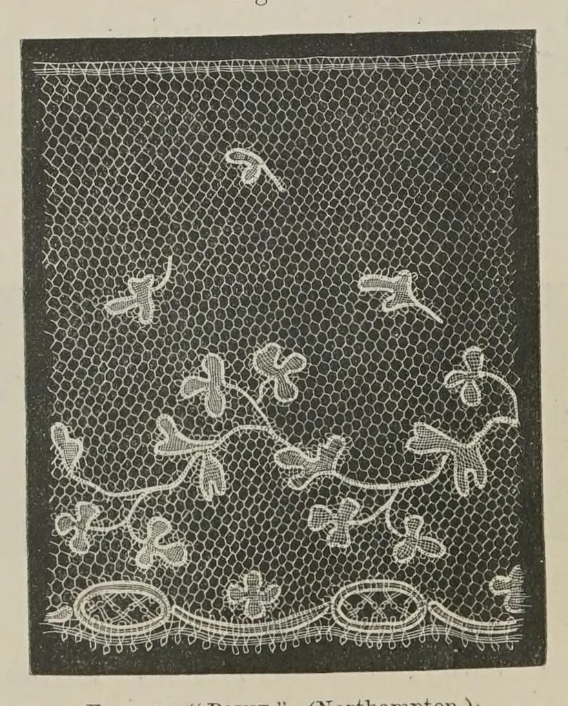 An illustration from History of lace, 1902, leaf 586
