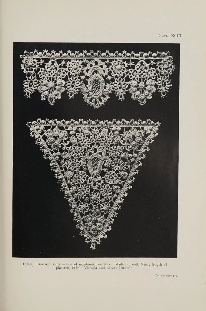 An illustration from History of lace, 1902, leaf 667