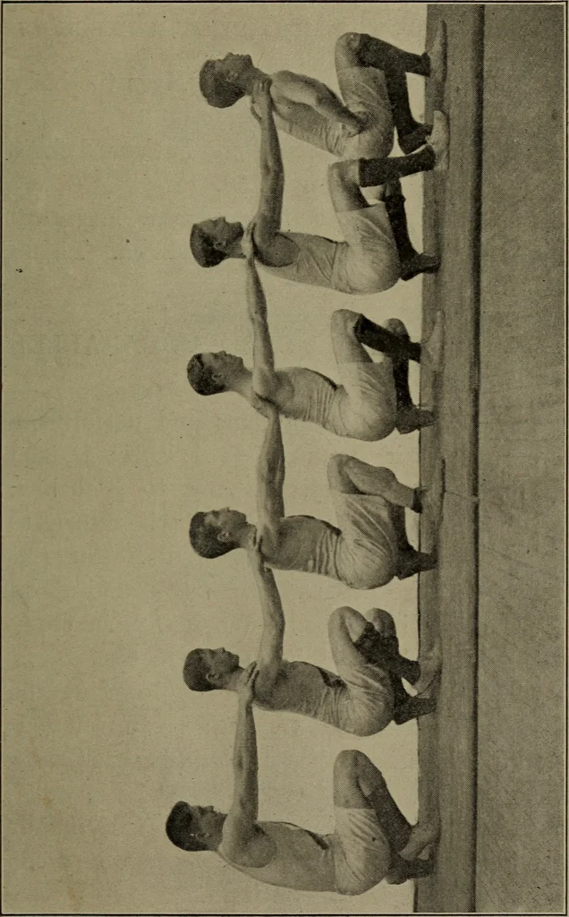 An illustration from 325 group contests for the army, navy, and school, 1918, leaf 100