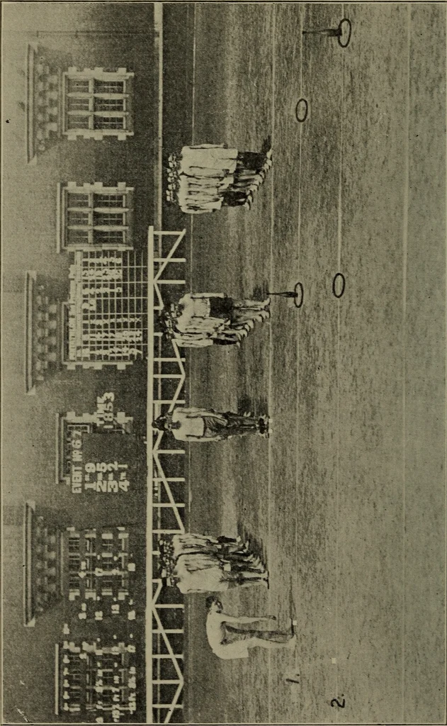 An illustration from 325 group contests for the army, navy, and school, 1918, leaf 45