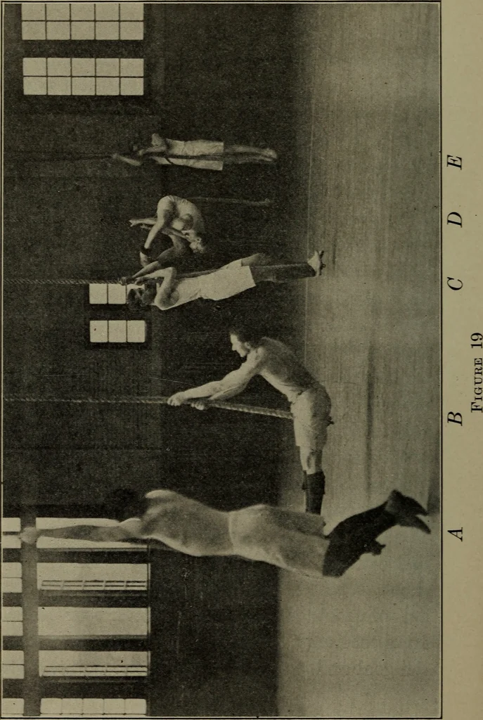 An illustration from 325 group contests for the army, navy, and school, 1918, leaf 61