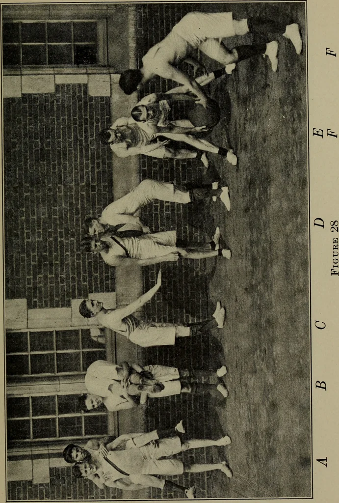 An illustration from 325 group contests for the army, navy, and school, 1918, leaf 82