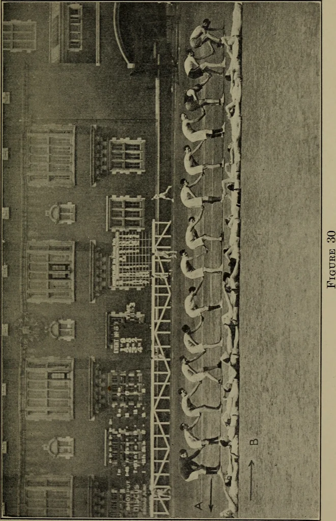 An illustration from 325 group contests for the army, navy, and school, 1918, leaf 86