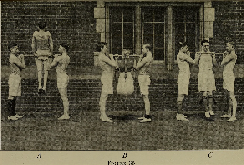 An illustration from 325 group contests for the army, navy, and school, 1918, leaf 96