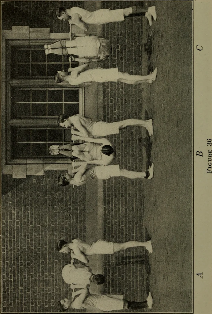 An illustration from 325 group contests for the army, navy, and school, 1918, leaf 97