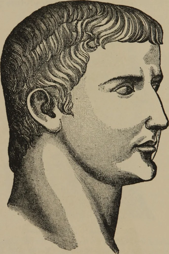 An illustration from The science of facial expression : the new system of diagnosis, based on original researches and discoveries, 1917, leaf 45