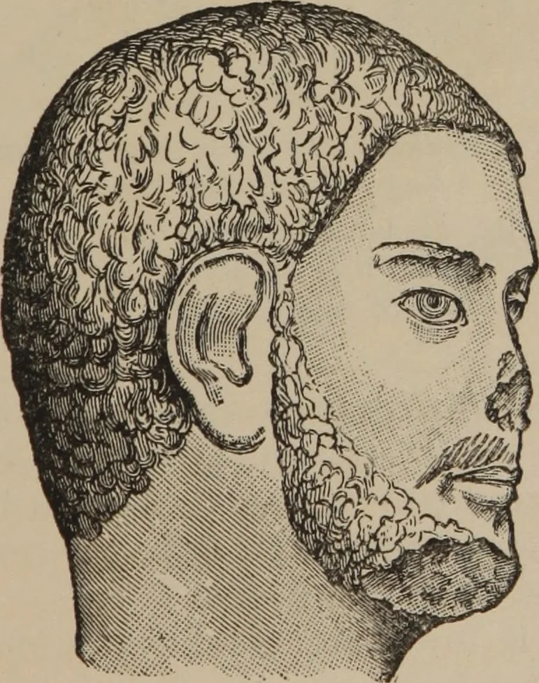 An illustration from The science of facial expression : the new system of diagnosis, based on original researches and discoveries, 1917, leaf 46