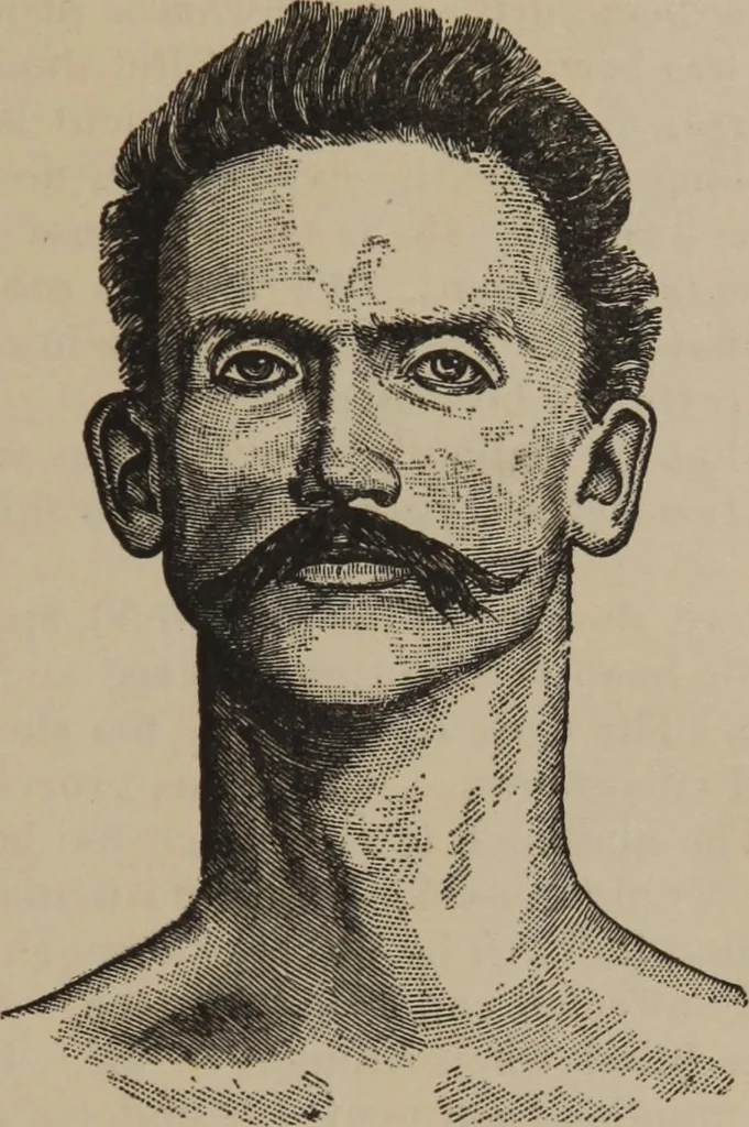 An illustration from The science of facial expression : the new system of diagnosis, based on original researches and discoveries, 1917, leaf 68