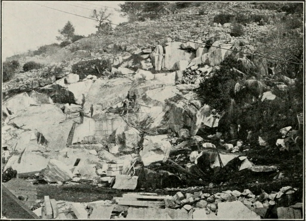 An illustration from The structural and industrial materials of California, 1906, leaf 117