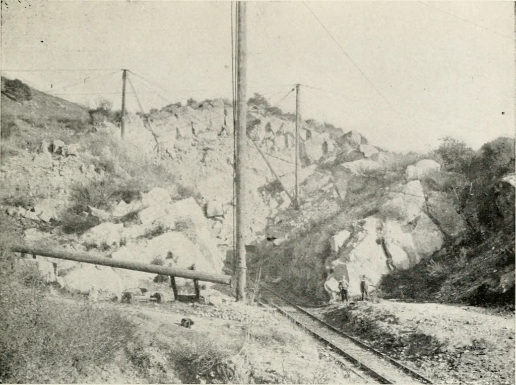 An illustration from The structural and industrial materials of California, 1906, leaf 142
