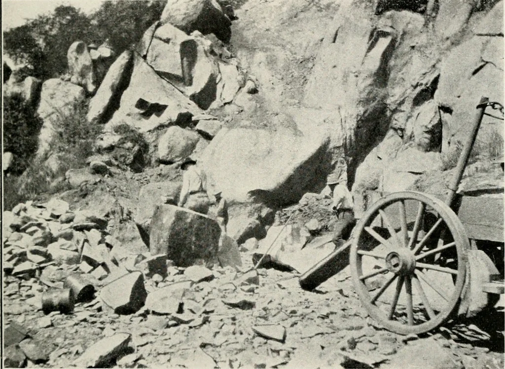 An illustration from The structural and industrial materials of California, 1906, leaf 166