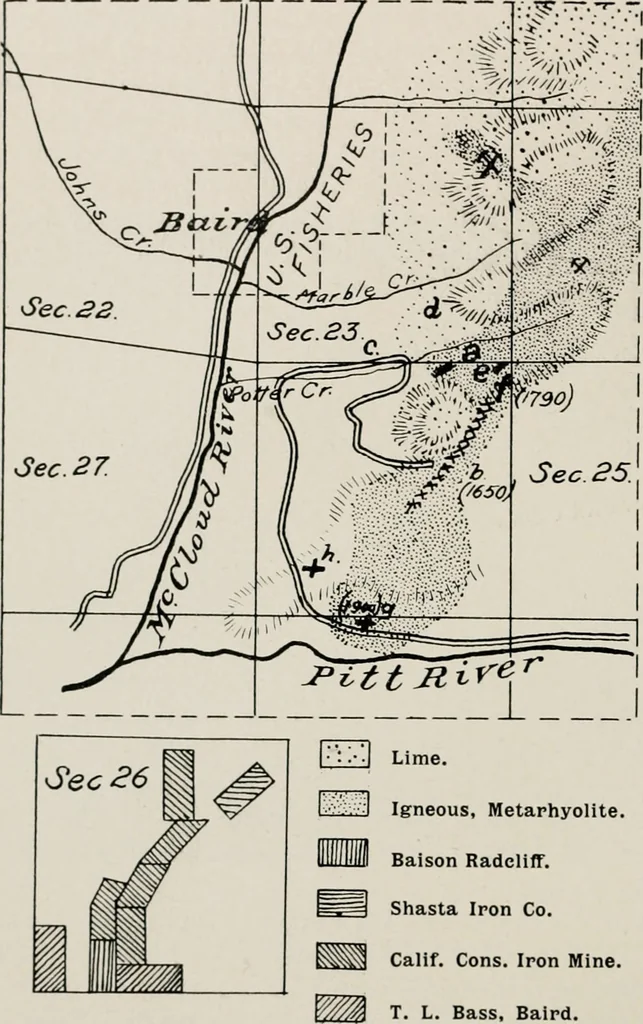 An illustration from The structural and industrial materials of California, 1906, leaf 309