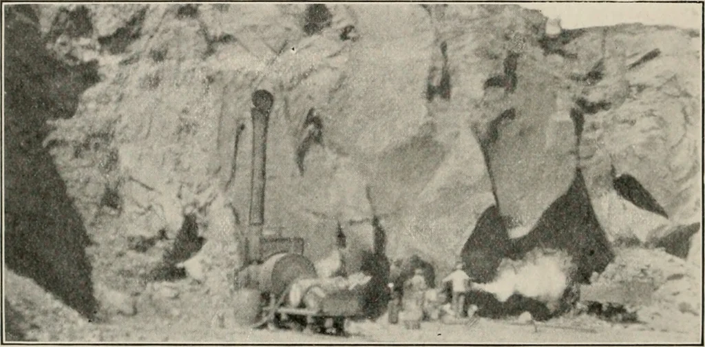 An illustration from The structural and industrial materials of California, 1906, leaf 333