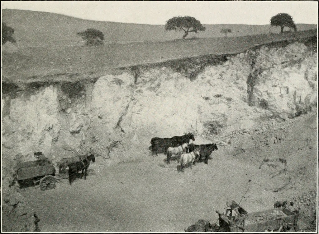 An illustration from The structural and industrial materials of California, 1906, leaf 74