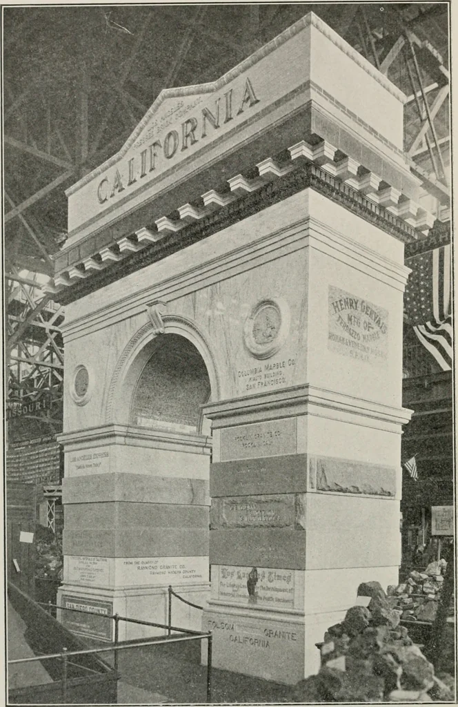 An illustration from The structural and industrial materials of California, 1906, leaf 9