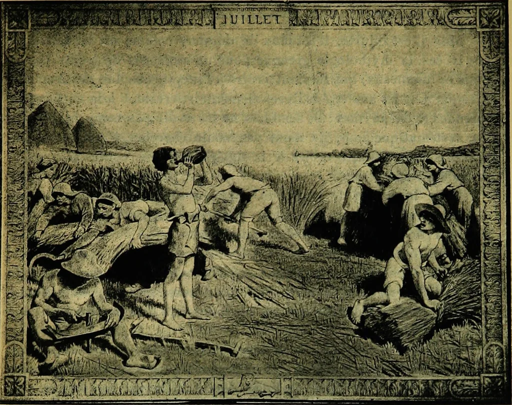 An illustration from La dégénérescence bachique et la névrose religieuse dans l'antiquité. Études medico-psychologiques, tirées des chefs-d'œuvre de la poésie, de l'histoire et de la philosophie, la Bible, Homère ... etc, 1901, leaf 10