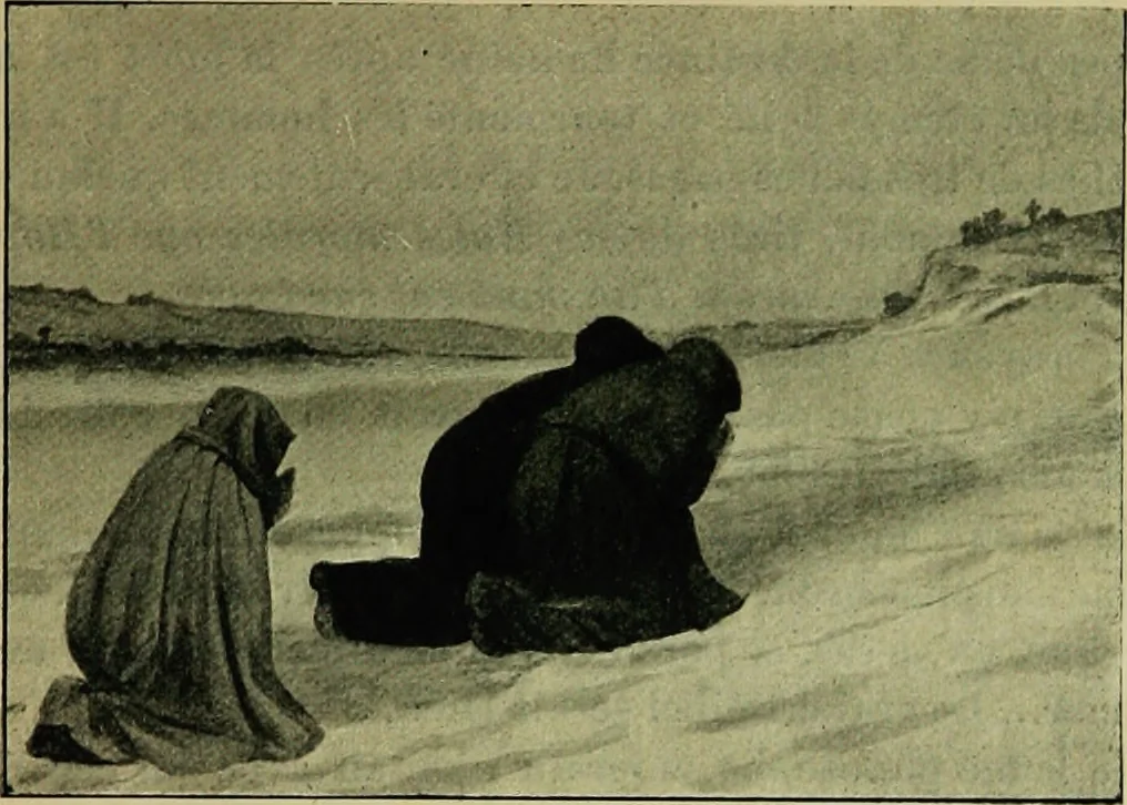 An illustration from La dégénérescence bachique et la névrose religieuse dans l'antiquité. Études medico-psychologiques, tirées des chefs-d'œuvre de la poésie, de l'histoire et de la philosophie, la Bible, Homère ... etc, 1901, leaf 228
