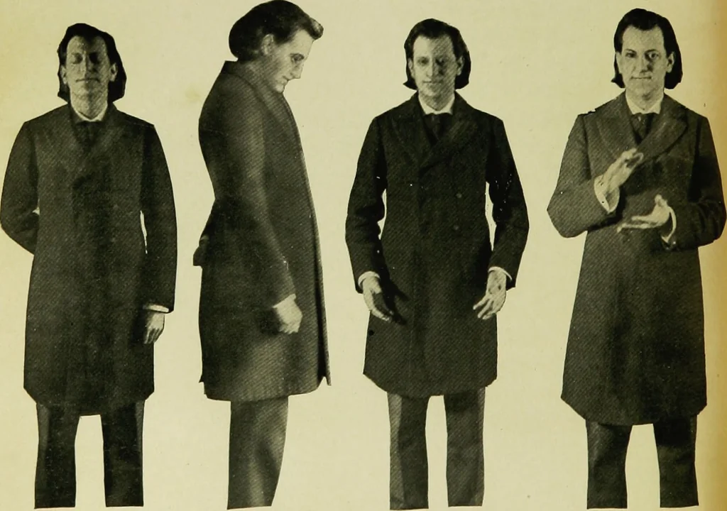 An illustration from Is man a free agent? The law of suggestion, including hypnosis, what and why it is, and how to induce it, the law of nature, mind, heredity, etc, 1902, leaf 51