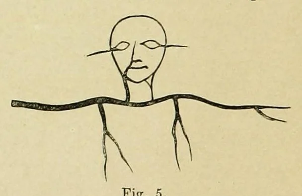 An illustration from Spectropia, or, Surprising spectral illusions : showing ghosts everywhere, and of any colour : with sixteen illustrations, 1864, leaf 14