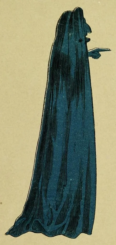 An illustration from Spectropia, or, Surprising spectral illusions : showing ghosts everywhere, and of any colour : with sixteen illustrations, 1864, leaf 30