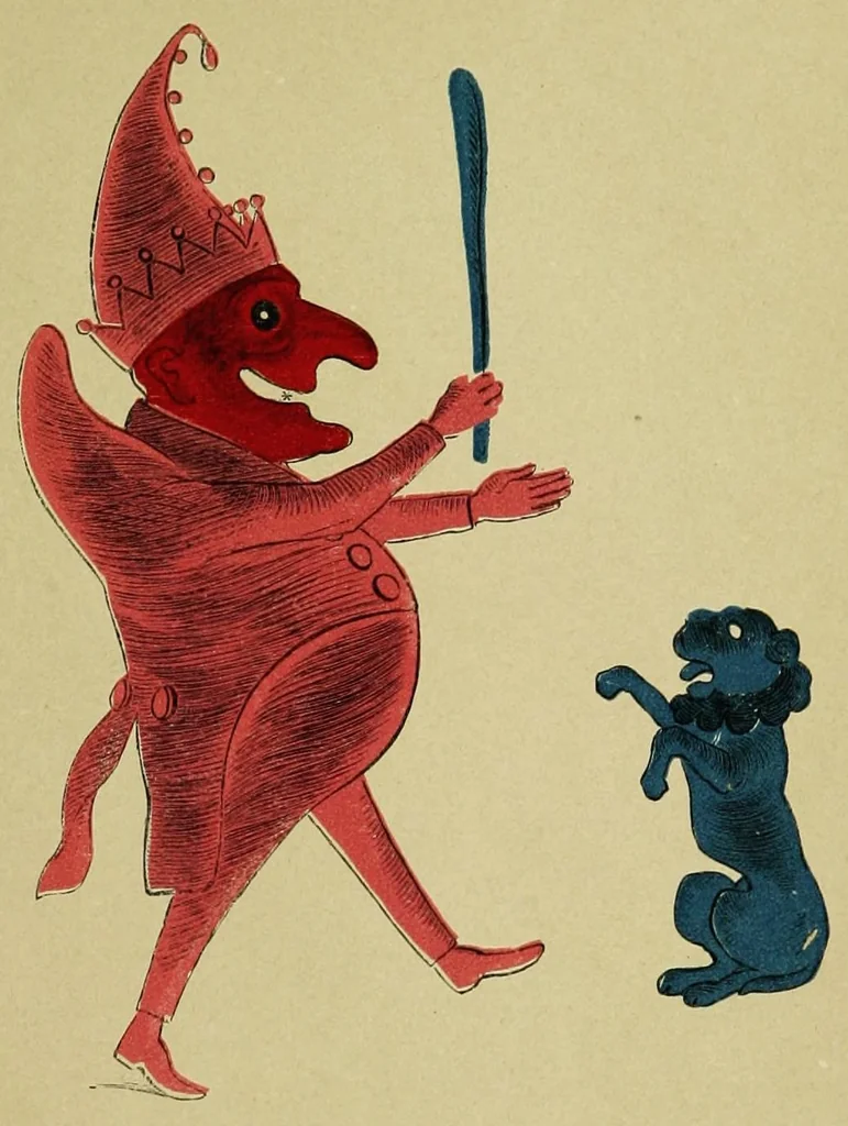 An illustration from Spectropia, or, Surprising spectral illusions : showing ghosts everywhere, and of any colour : with sixteen illustrations, 1864, leaf 44