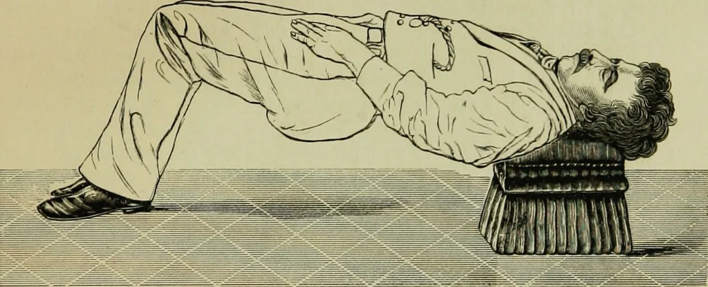 An illustration from Der Hypnotismus; Vorlesungen gehalten an der K. Friedrich-Wilhelms-Universität zu Berlin, 1890, leaf 90