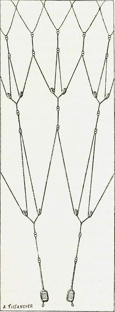 An illustration from Le grand ballon captif à vapeur de M. Henry Giffard : cour des Tuileries--Paris, 1878, 1878, leaf 30