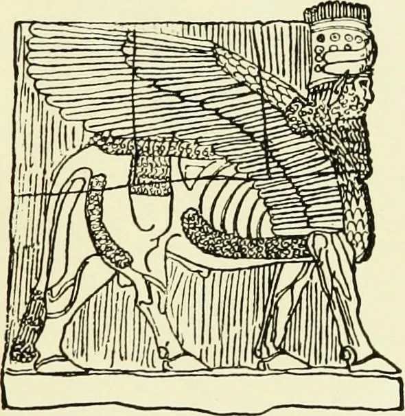 An illustration from A short history of architecture, 1897, leaf 10
