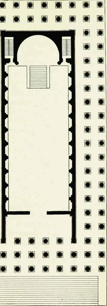 An illustration from A short history of architecture, 1897, leaf 112