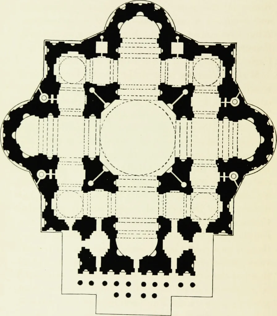 An illustration from A short history of architecture, 1897, leaf 223